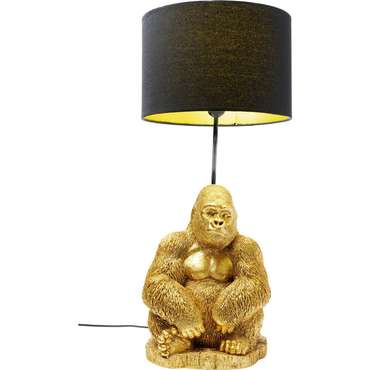 Лампа настольная Gorilla золотого цвета