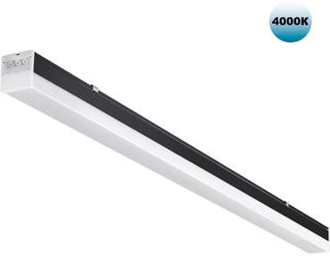 Потолочный светильник накладной светодиодный линейный Novotech Bits 359113, IP20 LED 50W 4000K черный