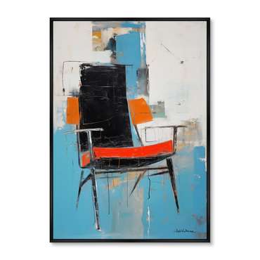 Репродукция картины Chair collection, No 2, 2024г.