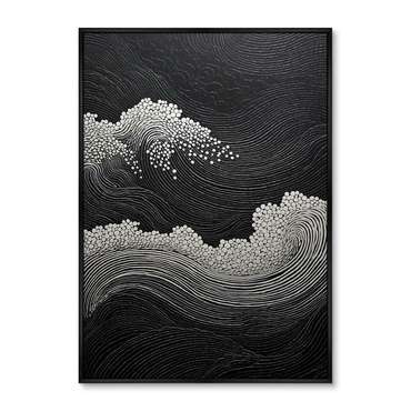 Репродукция картины Restless ocean, No 2, 2024г.