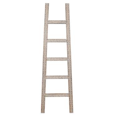 Лестница для полотенец Папуа Орех из массива сосны