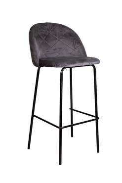 Барный стул Icon серого цвета