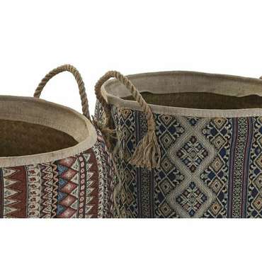 Корзина DKD Home Decor 40 x 40 x 48 cm джут Морская трава Boho (2 штук)
