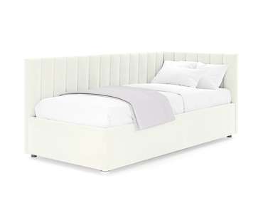 Кровать Negga Mellisa 90х200 белого цвета с подъемным механизмом правая