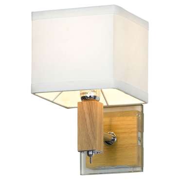 Бра квадратным плафоном Lussole Montone LSF-2501-01 форма куба