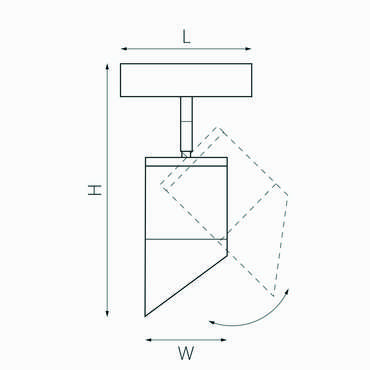Светильник д/1-фазн трека RULLO GX53 (213487+595087+201487)