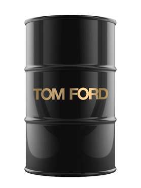 Барный стол-бочка Tom Ford черного цвета