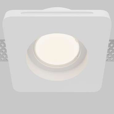 Встраиваемый светильник Technical DL002-GU10-01-W Gyps Modern Downlight