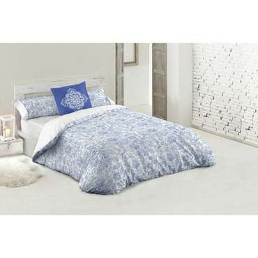 Комплект чехлов для одеяла Hosteline AZAHAR Blue 135 кровать 2 Предметы