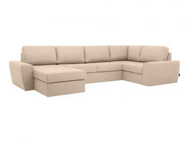 Угловой диван-кровать Petergof бежевого цвета