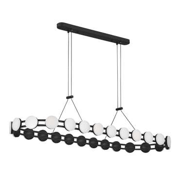 Светильник подвесной ST-Luce черный/белый LED 1*50W 4000K MONRO