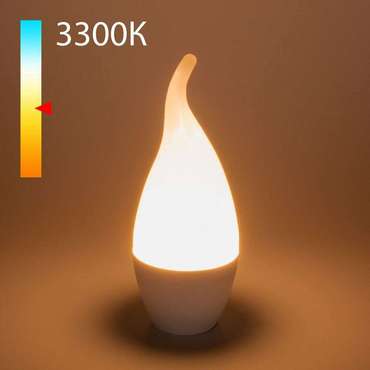 Светодиодная лампа CA37 6W 3300K E14 BLE1434 формы свечи