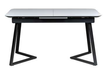 Раздвижной обеденный стол Роналдо 120 серо-черного цвета