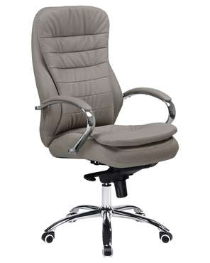 Офисное кресло для руководителей Lydon серого цвета