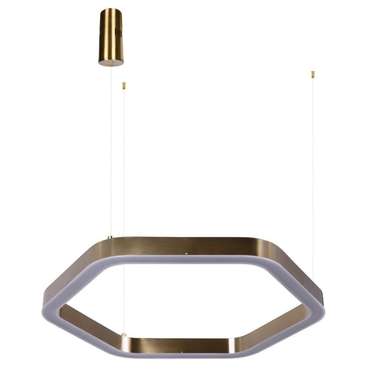 Подвесной светильник Titanium 10243S Gold (металл, цвет золото)