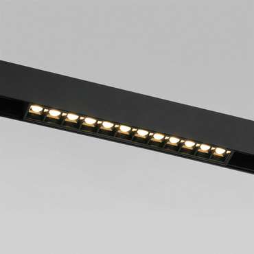 Трековый светильник 12W 3000K (черный) 85005/01 85005/01 Slim Magnetic 
