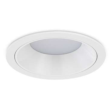 Св-к встр. Белый LED 1*7W 3000K 630Lm Ra80  IP20 D85xH45 180-240V Встраиваемые светильники