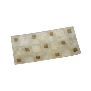 Блюдо 20 x 10 x 1  Перламутр