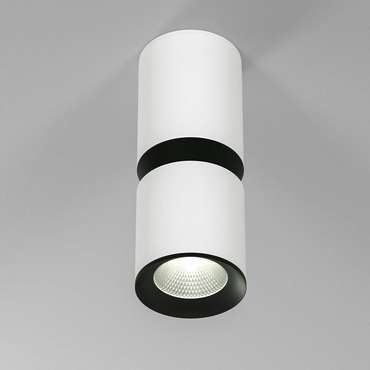 Светильник потолочный светодиодный 12W 4000К белый/чёрный 25048/LED Kayo