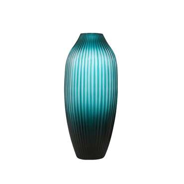 Ваза Crystal Sea Vase бирюзового цвета