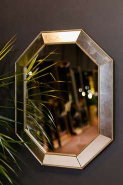 Зеркало настенное Aristocrat серо-бронзового цвета