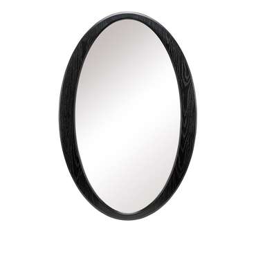 Настенное зеркало Опера 78х118 черного цвета