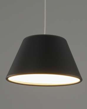 Подвесной светодиодный светильник Atla черного цвета