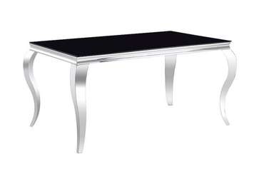 Стол обеденный Prince 150 черно-серого цвета