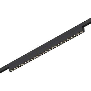 Магнитный трековый светильник Черный LED 1*20W 3000K 1 060Lm Ra&gt;90  IP20 L387xW10xH18 24V SUPER5