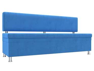 Прямой диван Стайл голубого цвета