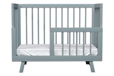Кроватка для новорожденного Lilla Aria 60х120 серого цвета