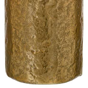 Ваза 12 x 12 x 61 cm Позолоченный Алюминий