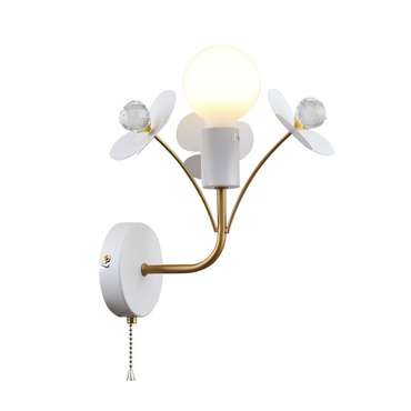 Бра Lassie прозрачный металл, хрусталь 1*E27*60W, excluded, switch