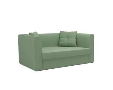 Прямой диван-кровать Ассоль зеленого цвета
