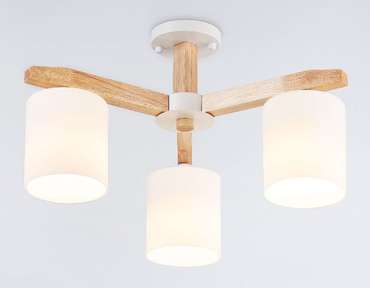 Люстра на штанге Loft TR83112 (стекло, цвет белый)