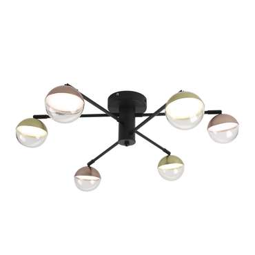 Потолочная люстра на штанге Escada Diverse 10271/6LED Gold/Copper