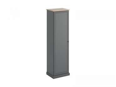 Шкаф Caprio однодверный серого цвета