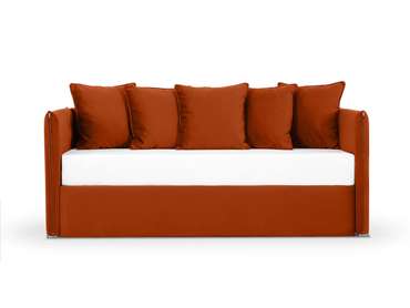 Диван-кровать Milano 90х190 терракотового цвета