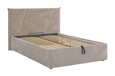 Кровать Квест 120х200 бежево-коричневого цвета с подъемным механизмом