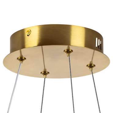 Люстра VIDARE 20W LED 1700LM ЗОЛОТО 3000K IP20