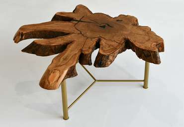 Журнальный стол Old Oak коричневого цвета