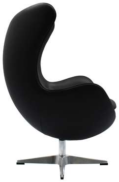 Кресло Egg Chair чёрного цвета