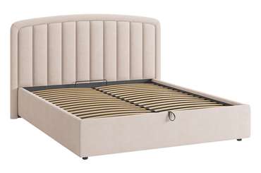 Кровать Сиена 2 180х200 кремового цвета с подъемным механизмом