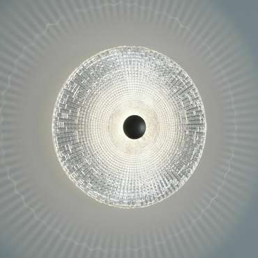 Настенный светодиодный светильник 40033/1 LED черный Titania