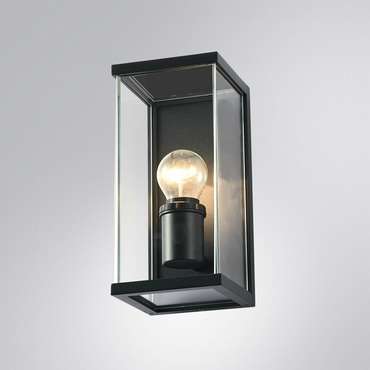Уличный настенный светильник Arte Lamp POT A1632AL-1BK