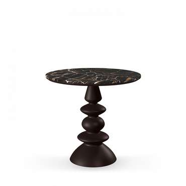 Кофейный стол Calitri черно-белого цвета