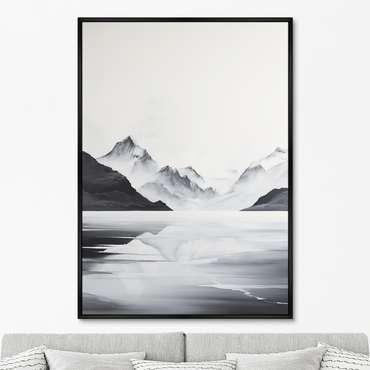 Репродукция картины Landscape collection, Reflection, No 1, 2024г.