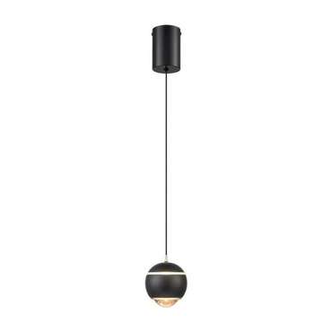 Подвесной светодиодный светильник Ebba черного цвета
