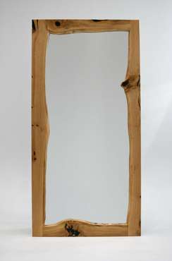 Зеркало Oak Slab 100х200 в бежевой раме