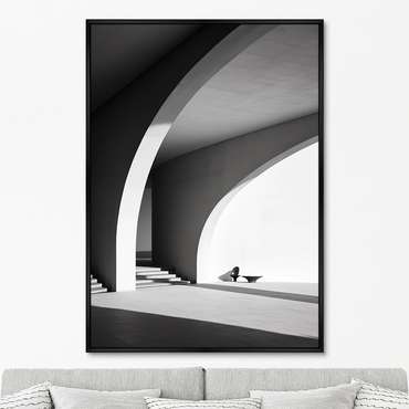 Репродукция картины Architecture, curves of arches, No 1, 2024г.